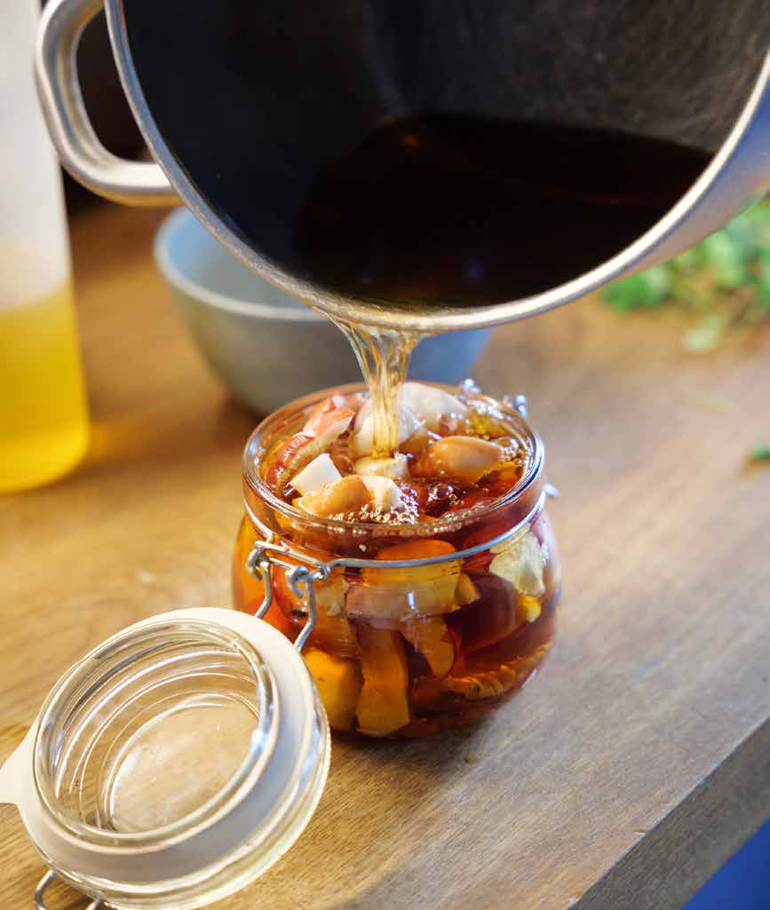 Svampesmage og -konsistenser