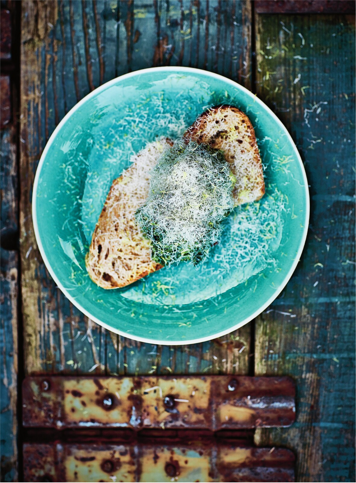 Skvalderkål "on toast"